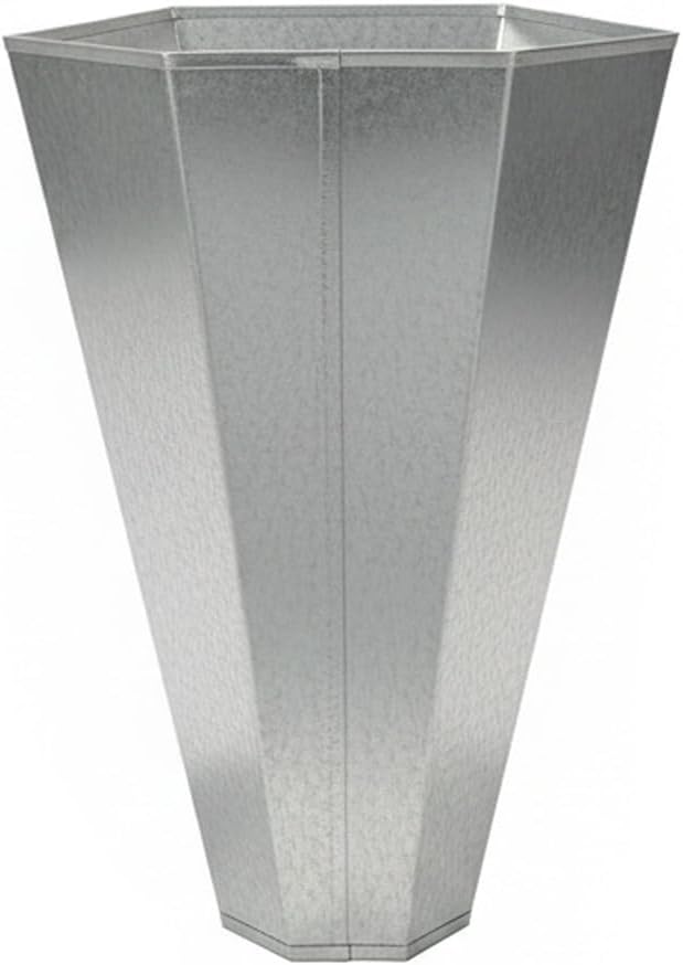 Little Giant RC2 Galvanized Steel Medium Poultry Restraining Cone, (6 Pack)