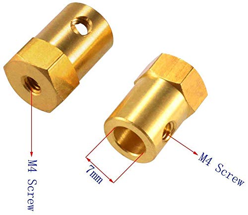 4PCS Synchronous Synchron Motor Turntable Motor Electric Turner Motor for Cup Turner,Cuptisserie,Tumbler Cup Rotator with 7mm Flexible Coupling Lamp Cord 100-127VAC 50/60 Hz 4W CCW/CW (2.5-3RPM)