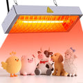 Chicken Coop Heat Lamp,600W High-Power Adjustable Chicks House Brooder Heater Warmer Lamp - L14xW6xH2 inch by FRYPLS