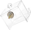 1pack Automatic Feeder Trough No Waste Chicken Feeder for Chicken Enrichment