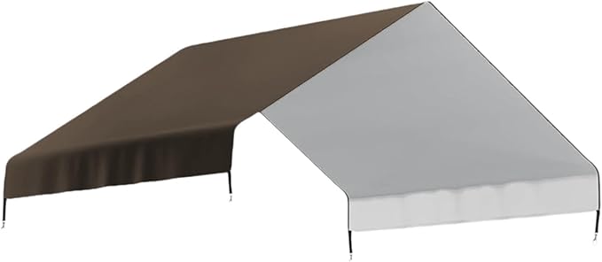 Large Chicken Coop Cover Cloth Waterproof Dustproof Chicken Cage Cover Canopy for Yard, Garden, Coffee