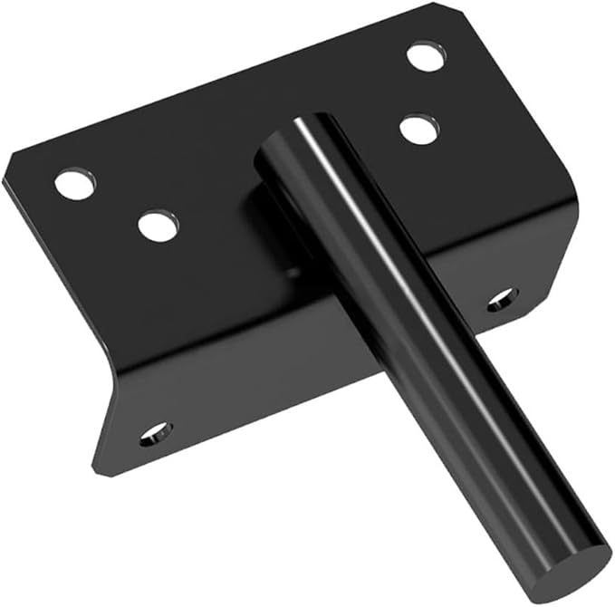Iron Fence Gate Hinges Kit, With All Accessories Included, Complete Fence Hardware Set, For Garden, Patio, Chicken Coop, Providing Safety And Stability For Pets And Property