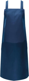 Extended Cowhide Apron Water Proof Oil-resistantly and Wear-resistantly Industrial Aprons H-shaped Shoulder