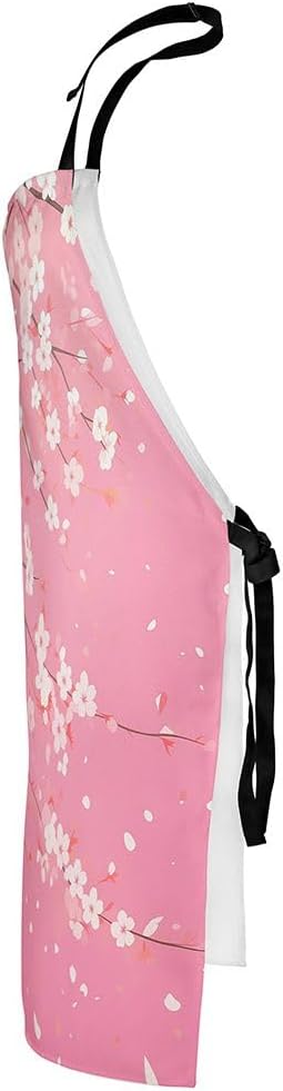 jejeloiu Cartoon Cats Apron for Women Men 26"x31"