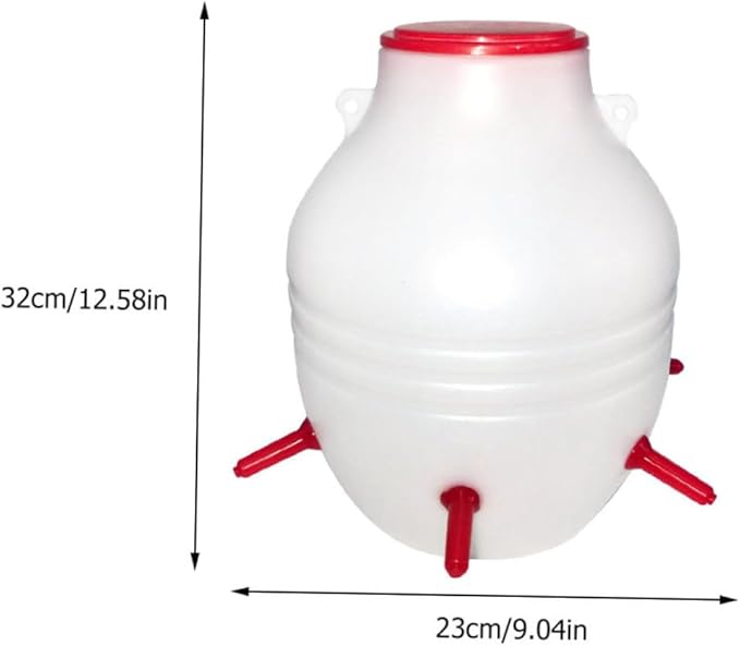 Lamb Milk Bucket Feeder Auto Nursing Machine for Sheep Easy to Install Farm Breeding 6 Nipples Included