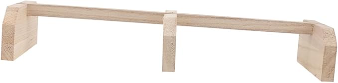 1piece Natural Chicken Perch Wooden Roosting Bar Bird Cage Perch Bird Cage Accessory