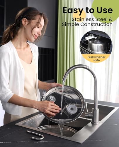 Oneisall 7L/230oz Pet Water Fountain - 7L Dog fountain stainless steel with 6 Set Filters, 7 liters - Image 7
