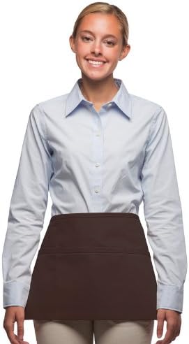 DayStar Apparel Style 100R - Reversible Three Pocket Waist Apron - Double Sided Waist Apron
