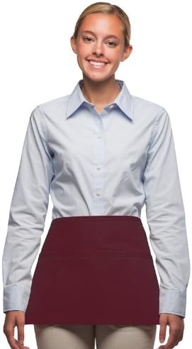 DayStar Apparel Style 100R - Reversible Three Pocket Waist Apron - Double Sided Waist Apron