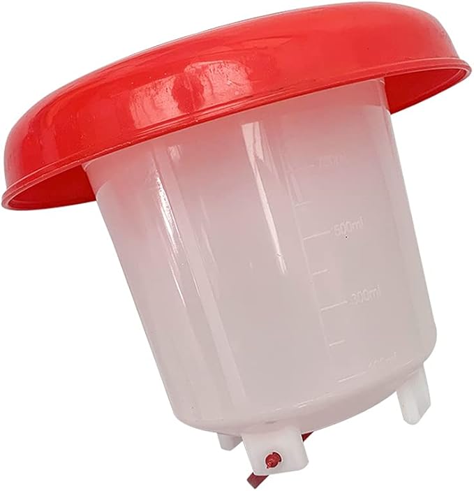 Chick Feeder and Waterer kit 1L Drinker & Feeder for Chickens Broilers,& Birds Quail Pigeon