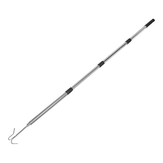 Stainless Steel Chicken Leg Hook Poultry Catcher with Handle for Farm and Outdoor Use, Thickened Sturdy Mesh Net Tool for Catching Small Chickens, Ducks, Geese, and Fish