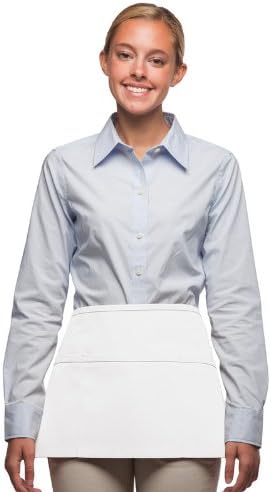 DayStar Apparel Style 100R - Reversible Three Pocket Waist Apron - Double Sided Waist Apron
