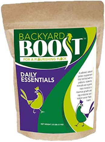 Daily Essentials Chicken Feed | Pelleted High Protein Food for Laying Hens | 2.5 Pound Bag