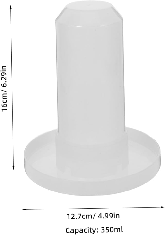 Automatic Poultry Waterer and Feeder Kit 2-in-1 Plastic Chicken Waterer Drinker and Baby Chick Feeder Suitable for Quail Parrots and Farm Use