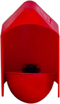 RentACoop DIY Waterer Kit - Auto-Fill Big Cups with Inserts - Great for Chickens, Ducks, Geese, and Turkeys- 6 Pack with Inserts and Anti-Dirt Cup Covers