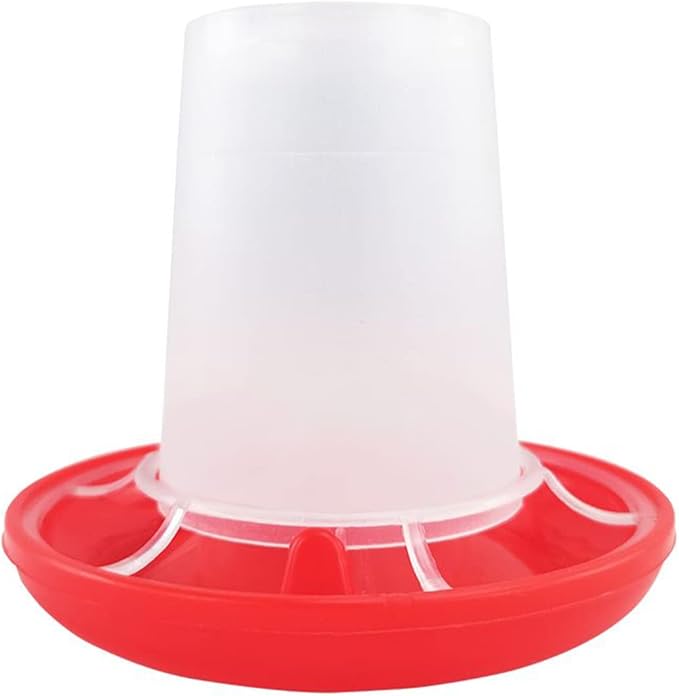 Chick Waterer Feeder Automatic Poultry Waterer Food Containers for Chickens Birds Pigeons Quails Easy to Use