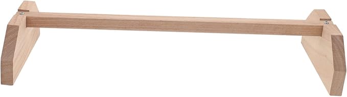 BESPORTBLE Bite Resistant Wooden Chicken Perch Stand for Hens and Birds Safe Chewable Roosting Bar for Chick Brooder and Coop Natural Bird Perches for Parrots and Pets Chick Training