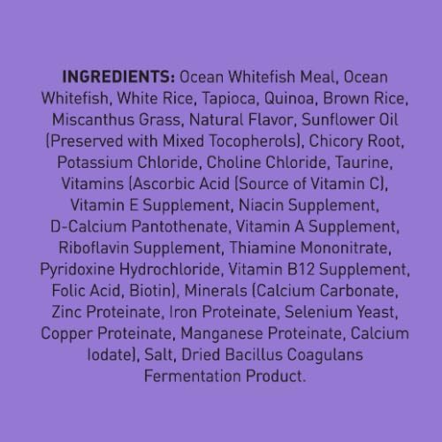 SquarePet Veterinarian Formulated Solutions Low Fat Content Lean Whitefish, Highly Digestible, Dry Dog Food 22lbs