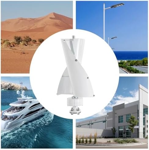 10000W Veal Axis Wind Generator with MPPT Controller - Efficient 12V Renewable Energy Solution for RV, Yacht, Farm, Off-Grid Power, Eco-Friendly Wind Turbine