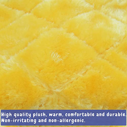 Pet Bird Nest Hammock Hanging Cave Cage Plush Snuggle Happy Hut Tent Bed - Small (6.7"x3.9"x5.1"), Yellow - Image 4