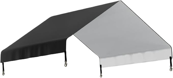 Tarp for Chicken Coop - 145x110cm Waterproof Shelter Cover, Durable Poultry Shade Canopy, Long Lasting Outdoor Protection Screen Yard | Garden Balcony Apartment Fence Weather Guard Replacement Use
