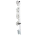 Premier 1 Horse QuikFence® Electric Netting | White/Black Double Spike – 48"H x 50'L