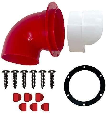 RentACoop DIY Large 6-Port Chicken Feeder Kit - Includes Ports, Rain Hoods, and Hardware - Suitable for Bantam Chickens, Turkeys, Ducks, Peafowl, and Other Poultry - 6 Pack