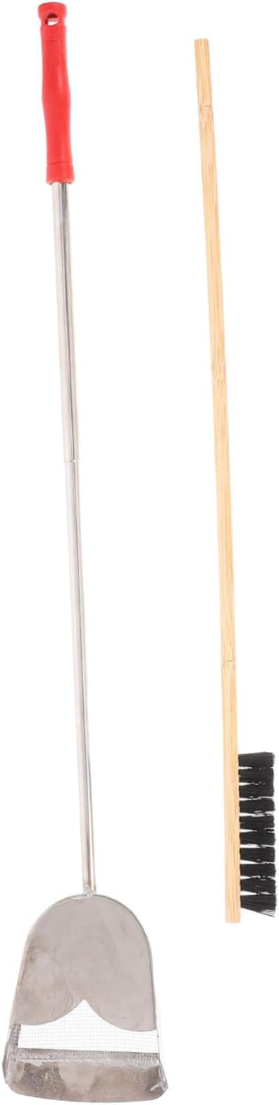 BESPORTBLE 2-Piece Bird Cage Cleaning Brush Set Includes Bird Poop Cleaner and Cage Brush and Household Cleaning