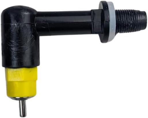 Hen's Choice™ 1L (32 oz) Drinker W/Cup, Nipple, & Wire Bracket for Poultry & Small Animals, Chick Waterer, Red