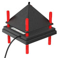 Chick Brooder Heating Plate with Anti Stand Cone - 12" x 12" with Fixed Temp, Black, Acrylonitrile Butadiene Styrene (ABS), 12"x12" Fixed Temp Black by Tiflev