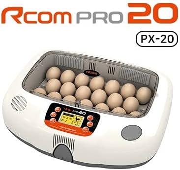 A&I Brooders and Incubators R-Com Pro 20 PX20 Fully Automatic Digital Egg Incubator Warranty You Local USA Distributer