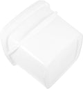 VICASKY Plastic Bucket with Handle and Lid Square Portable Container Sturdy Non Slip Farm Utility Pail for Water Storage and Household Use