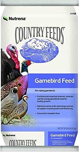 Nutrena Country Feeds Gamebird Turkey Grower Pellet 21% 50 Pounds