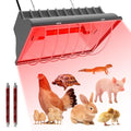 UTFEEDY Chicken Coop Heater, Aluminum Brooder Heater Lamp for 30 Chicks or Duckling - Grey, Aluminum & Carbon Steel & Iron & Metal by UTFFEDY