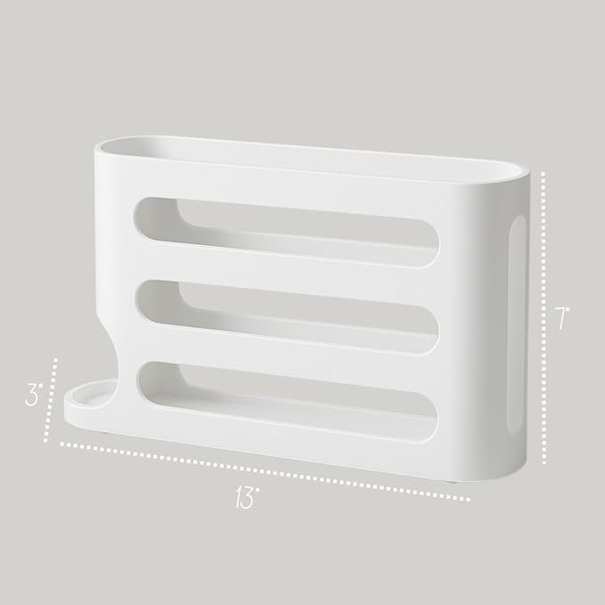 Egg Dispenser – Rolling Egg Holder for Fridge | Holds 30 Eggs, BPA-Free, Space-Saving Design | Modern Kitchen Organizer