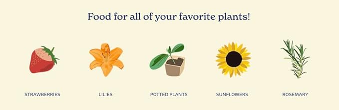 True Organic All Purpose Plant Food – Organic Fertilizer for Fruits, Vegetables, Flowers, and Herbs – 8lb Bag Covers 174 sq. ft.