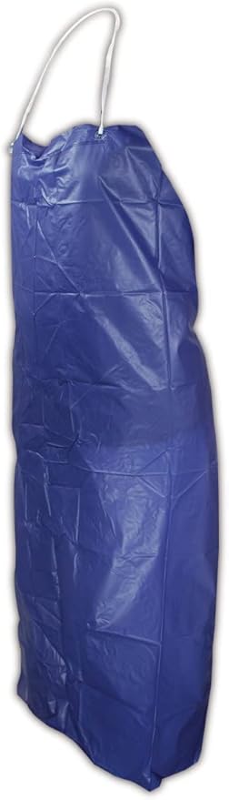MAGID 8 Mil Liquid Repellant 35â€ x 45â€ Vinyl Apron with Tie Closure, 12 Pairs, Size 35' x 45', VAB45