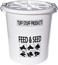 12 gal & 50 lbs Hd Feed & Seed Storage with Locking Lid