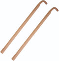 Lehman's 48" Wooden Cultivator Handles, Replacement Set of 2 for Low and High Wheel Cultivators Farm Garden, Amish Made