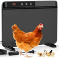HOPOCO Smart Chicken Coop Heater with Efficient Thermostat - Black, 200W Safe Inside Radiant Flat Warmer by HOPOCO