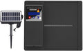 Automatic Solar Powered Chicken Coop Door, Light Sensor and Remote Control, Weatherproof Anti-Pinch Poultry Door(Black)