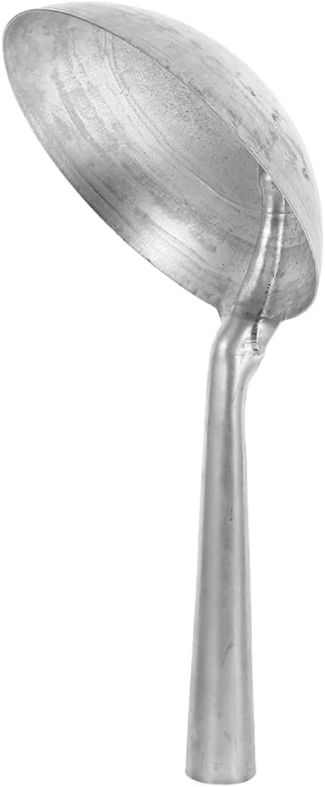 Iron Spoon Farming Heavy Duty Metal Ladle Scoop for Horse Feed Bucket Garden Supplies