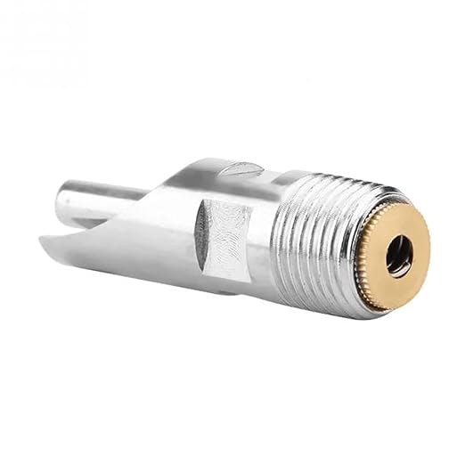 12 Pieces Pig Nozzle Nipple Drinker Stainless Steel 1/2" NPT Water Feeder for Sows Piglets