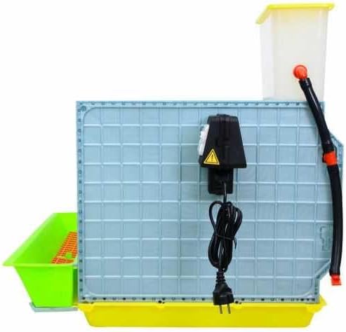 Hatching Time 15" Chick Brooders Stackable & 2-Section Options, Automatic Heating, Easy-Clean Tray, Includes Feeders & Drinkers, Perfect for Quail, Chickens, Ducks & Baby Birds (2 Section)