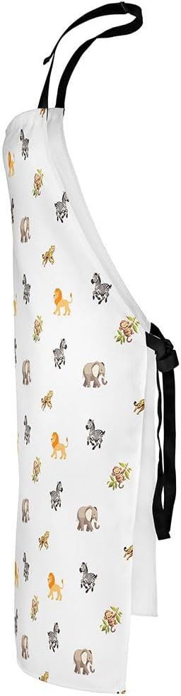 jejeloiu Cartoon Cats Apron for Women Men 26"x31"