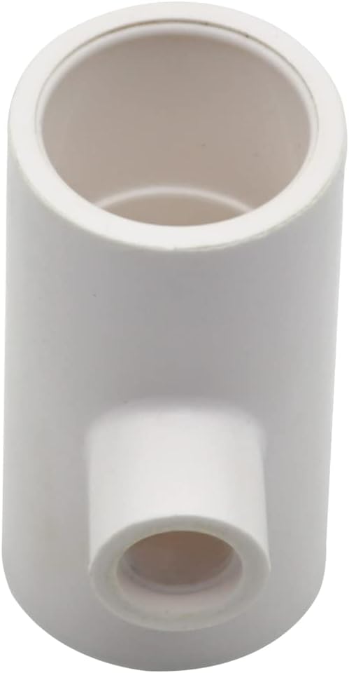 PVC Tee Fittings for Threaded Nipples Chicken Waterer- Reducing Tee Fittings for Schedule 40 PVC Piping with 1/8'' FPT Threads (10)