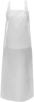 Extended Cowhide Apron Water Proof Oil-resistantly and Wear-resistantly Industrial Aprons H-shaped Shoulder