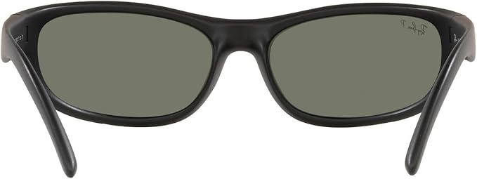 Ray-Ban Man Sunglasses Black Frame, Green Lenses, 60MM