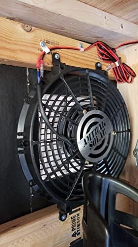 Amtrak Solar Powerful 50-Watt Solar Attic Fan Quietly Cools, Ventilates Exhaust Your House, Garage, Greenhouse, Chicken Coop or RV and Protects Against Moisture Build-up (on/off switch included)