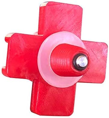 RentACoop DIY Waterer Kit - Horizontal Nipples with Dribble Dish and Installation Tool - Great for Chickens, Turkeys, Peafowl, and Other Poultry - 20 Pack